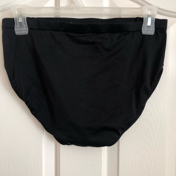 Women’s Swim Suit Bottoms Size XL High Rise Full Coverage in Black EUC - Picture 5 of 8